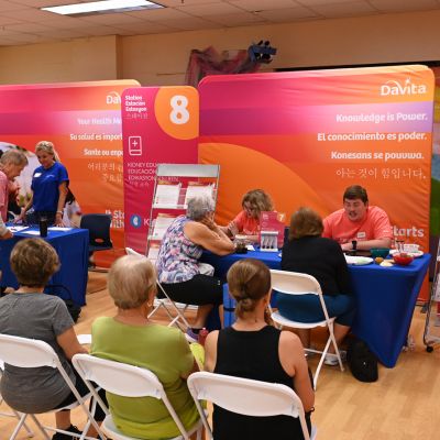 DaVita Community Health Experience event